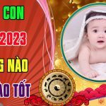 Sinh con 2023 Quý Mão tháng nào tốt nhất giờ nào tốt nhất