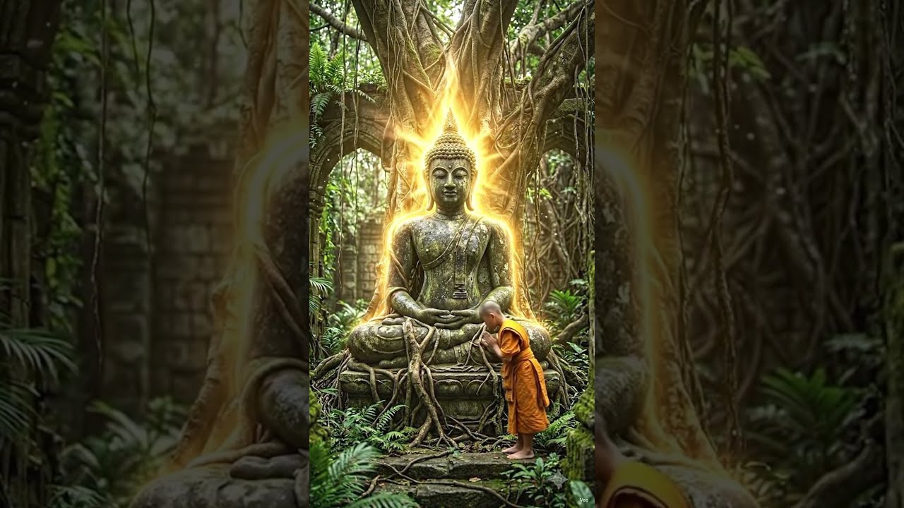 🌿 Chú Tiểu Và Bức Tượng Phật Bị Lãng Quên – Chỉ Một Lòng Thành Có Thể Đánh Thức Phép Màu 🙏