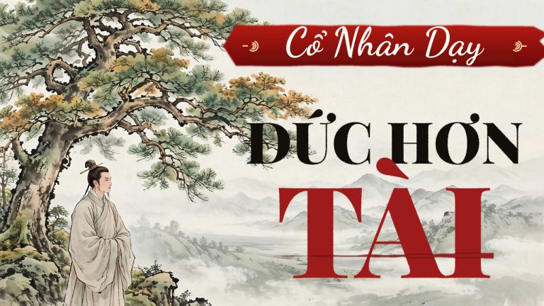 Cổ Nhân Dạy: Đức Hơn Tài — Có Tài Mà Không Có Đức, Tài Càng Lớn Họa Càng Sâu