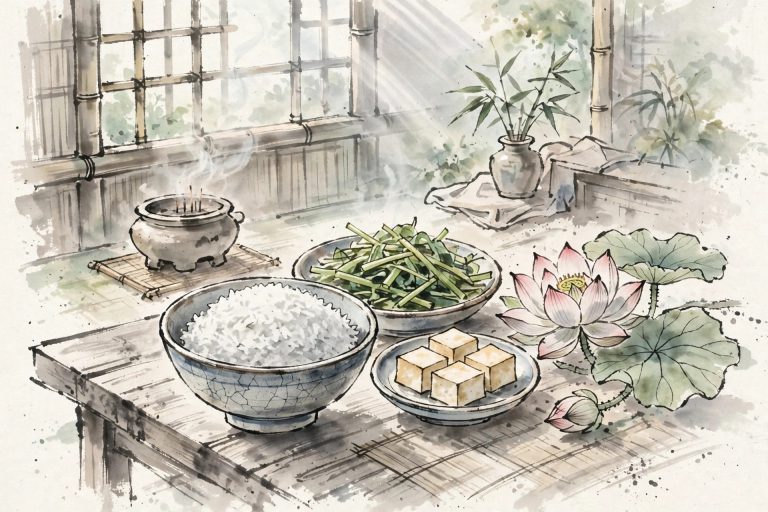 Ăn Chay Đúng Cách Theo Phật Giáo: Đủ Chất, Đều Đặn, Tâm An