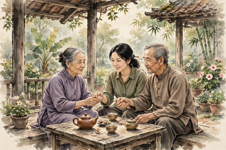 Báo Hiếu Cha Mẹ Khi Còn Sống: Không Phải Tiền, Mà Là Thời Gian Hiện Diện