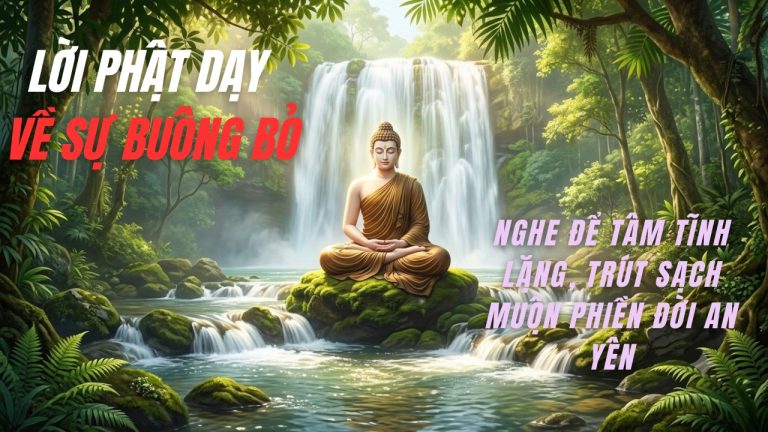 Buông Bỏ Chấp Niệm: Ba Điều Cần Buông Và Câu Chuyện Hòn Đá Nặng