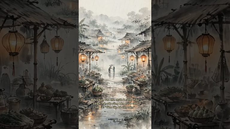 Bà Cụ Và Chiếc Ô Rách — Cho Đi Không Tính Toán