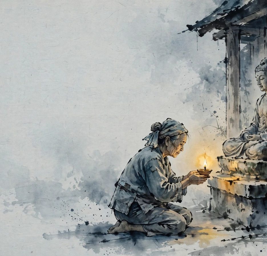 Ngọn Đèn Dầu Của Bà Lão Nghèo: Của Ít Lòng Nhiều