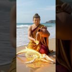 Từ Bi Cứu Khổ: Bộ Xương Cá Heo Hồi Sinh Giữa Bờ Biển