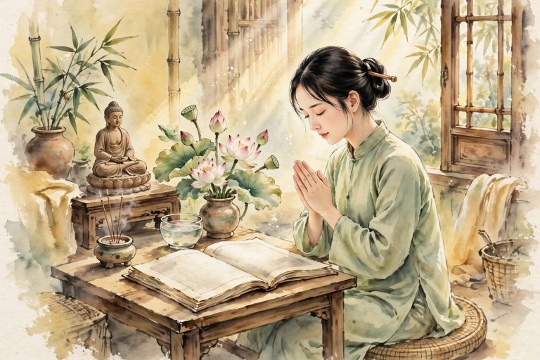Tụng Kinh Tại Nhà Cho Người Mới Bắt Đầu: Thời Khóa 15 Phút, 4 Sai Lầm Nên Tránh